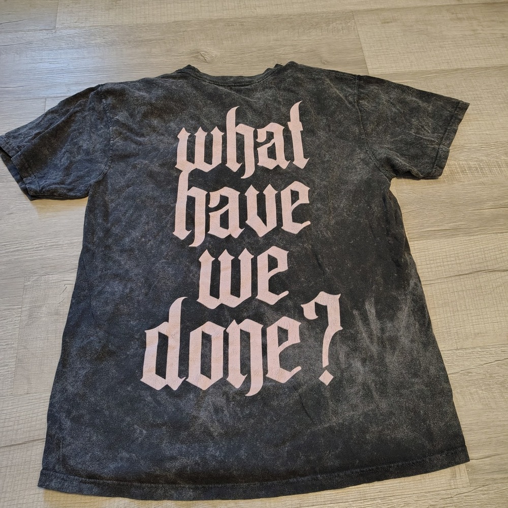 Kacey Musgraves Star-Crossed Collection Acid Wash Large Grey Tour t Shirt